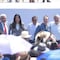 Así quedó la foto de los líderes de Morena que le dieron la espalda a Claudia Sheinbaum en el Zócalo CDMX