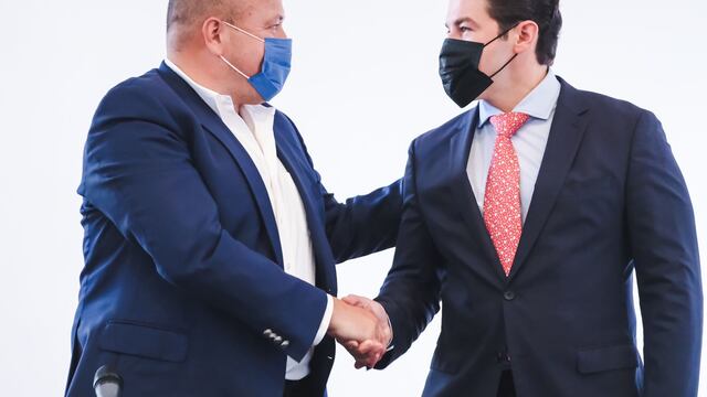 Enrique Alfaro y Samuel García