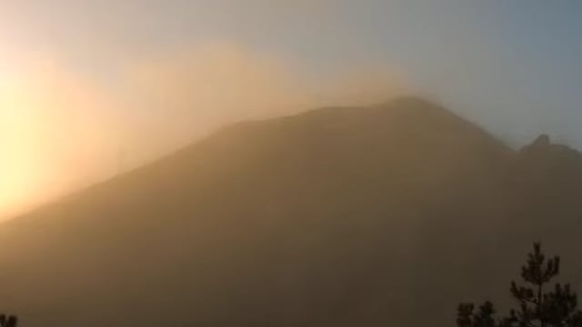 Volcán Popocatépetl el 9 de enero