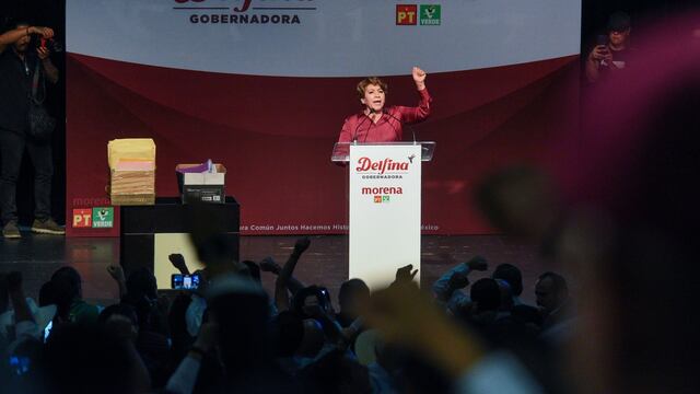 Delfina Gómez candidata a la gubernatura del Estado de México por la coalición “Juntos Hacemos Historia en el Estado de México” presentó en Toluca el Programa para el Bienestar Mexiquense como parte de su primer día de actividades.