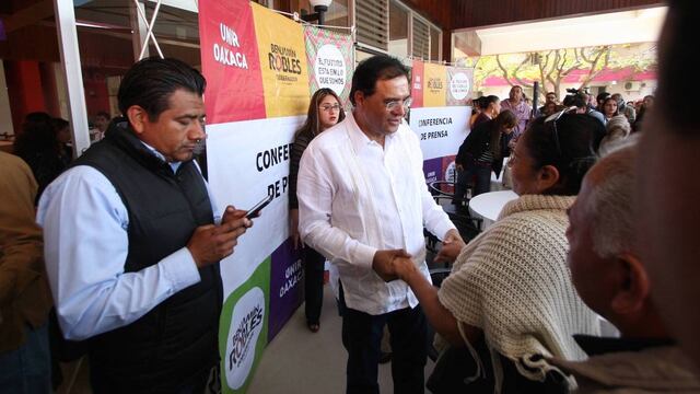 Benjamín Robles. Apoyo del PT.