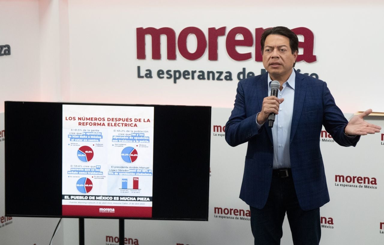 Mario Delgado promovió la campaña de "traidores a la Patria"