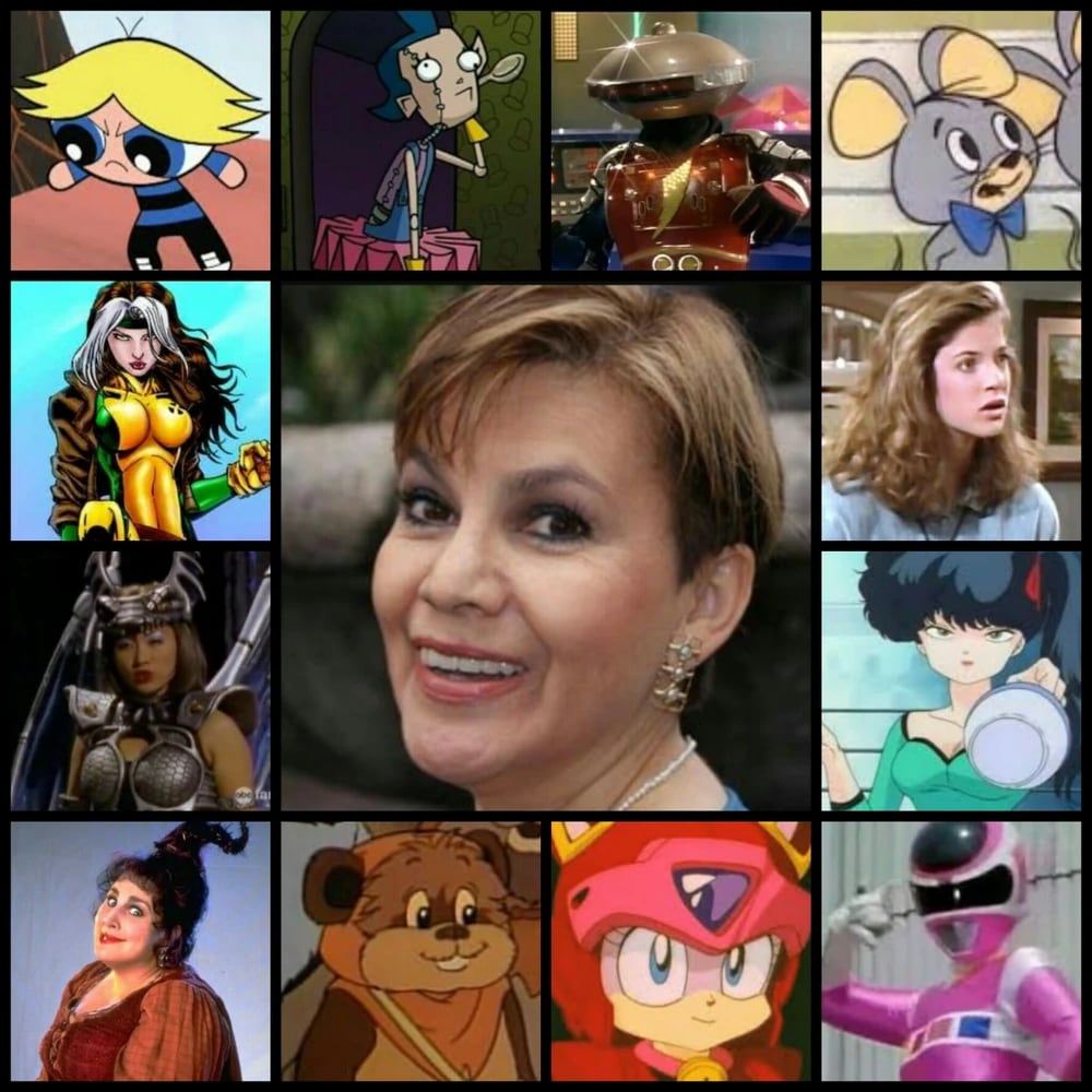 Rocío Prado es una actriz de doblaje de la película Power Rangers:Ayer, hoy y siempre