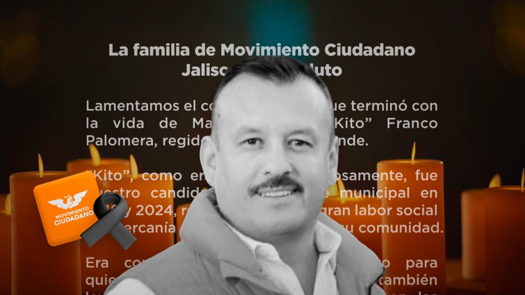 Movimiento Ciudadano condena asesinato de “Kito” Franco en Talpa de Allende