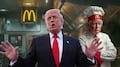 Trump presume su pasado en McDonald’s: “Fui cocinero antes de ser presidente”