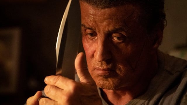 Sylvester Stallone en Rambo Last Blood