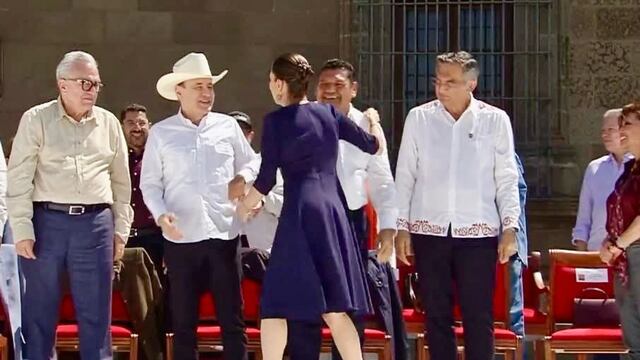 Alfonso Durazo, gobernador de Sonora, respalda a Claudia Sheinbaum.