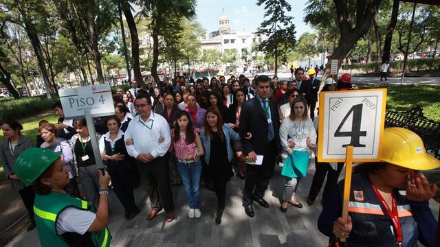 La app dio el aviso de un sismo de baja intensidad momentos antes del simulacro