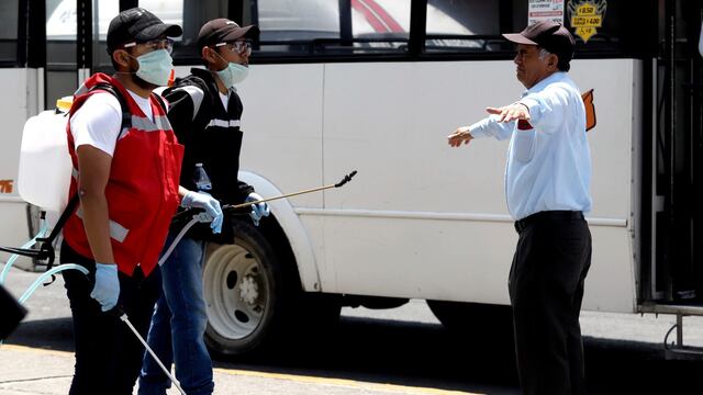 Sanitización en Puebla.