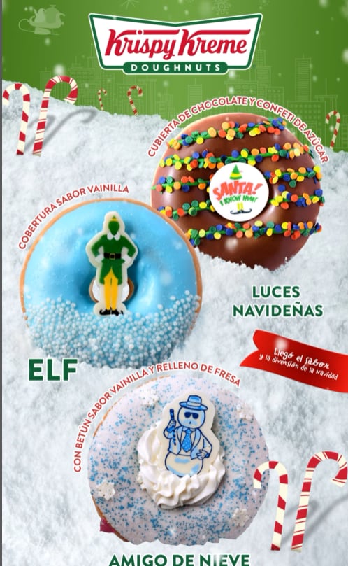 Krispy Kreme termo navideño