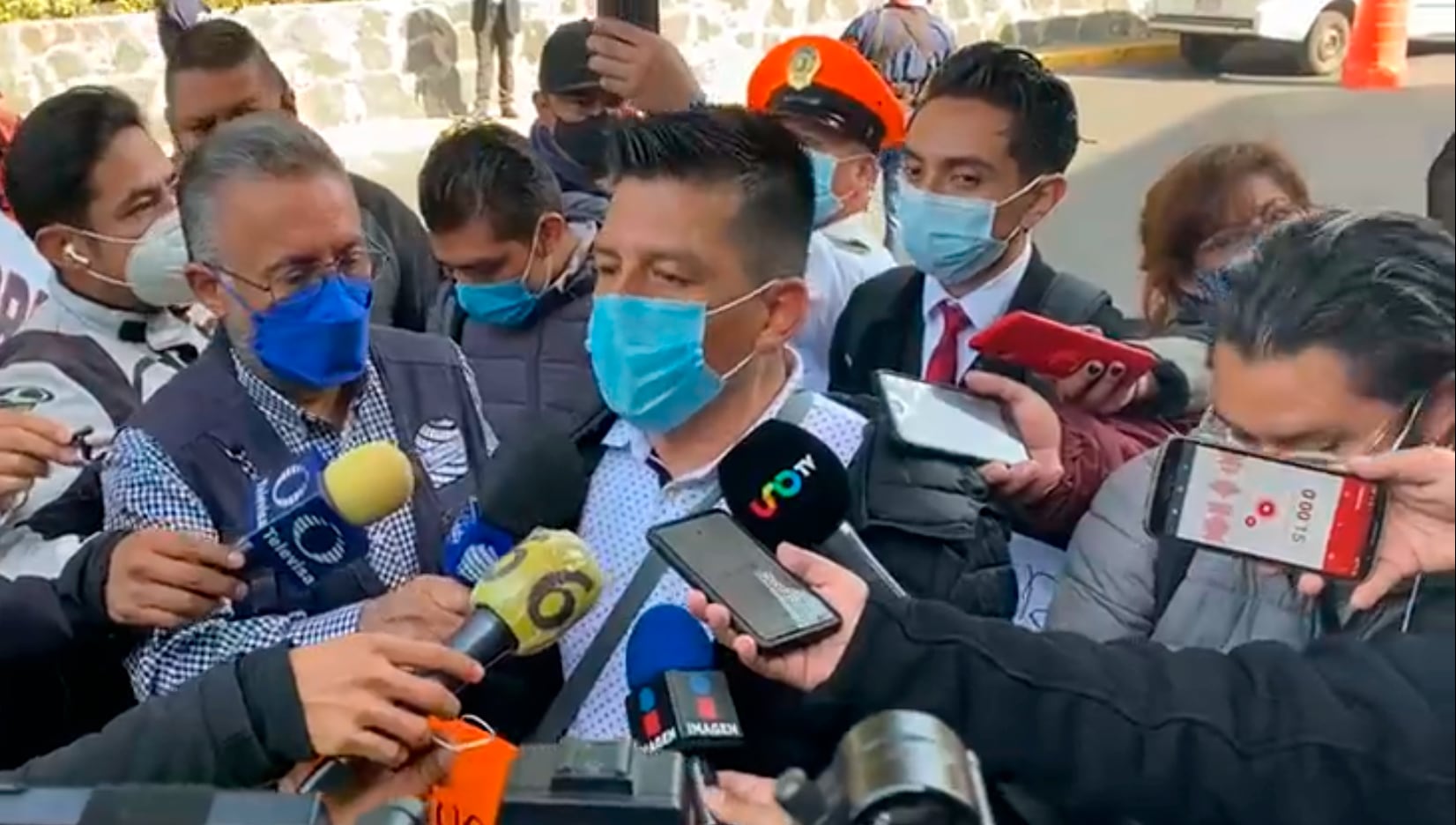 Omar Hernández, vocero de la Asociación de Padres de Niños Enfermos/ captura de video