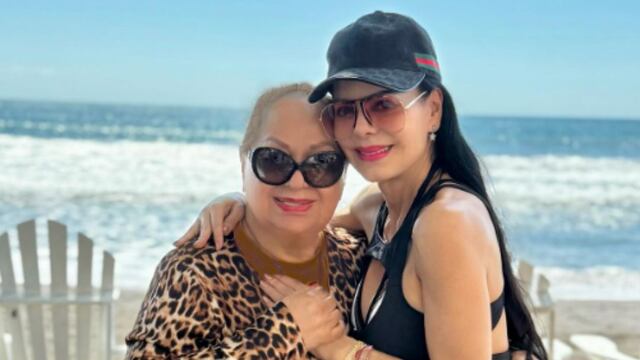 Maribel Guardia y su mamá