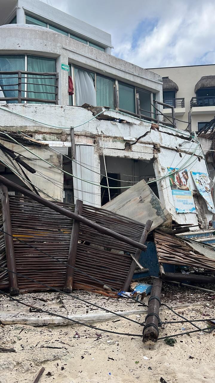 Explosión restaurante de Playa Mamitas