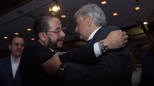 Hugo Eric Flores preside el Partido Encuentro Social (PES), recién aliado de Andrés Manuel López Obrador.