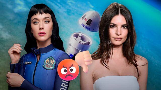 Emily Ratajkowski critica a Katy Perry por viaje al espacio con Blue Origin