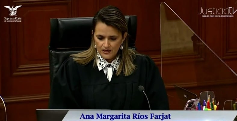 Ministra Margarita Ríos Farjat