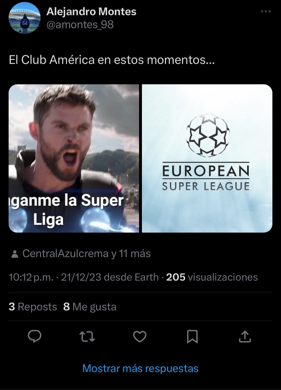 Memes América vs Barcelona.