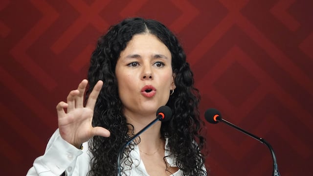 Luisa Alcalde, dirigente de Morena