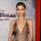 Zendaya lució vestido de ‘telaraña’ en la alfombra roja de ‘Spider-Man: No Way Home’