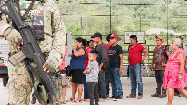 Desplazados por la violencia en Chiapas