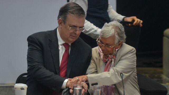 Olga Sánchez Cordero reacciona a impugnación de Marcelo Ebrard