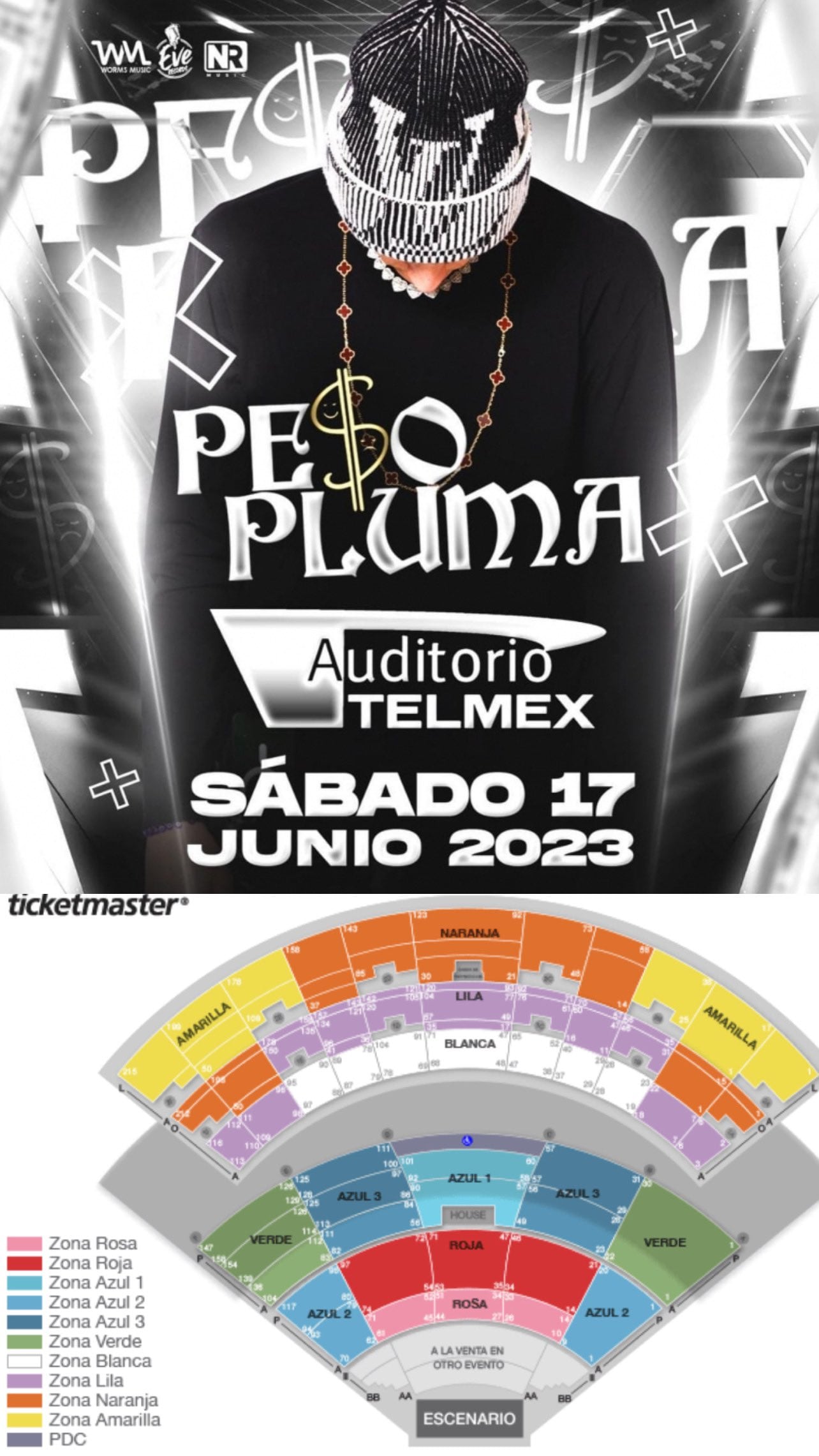 Peso Pluma en concierto
