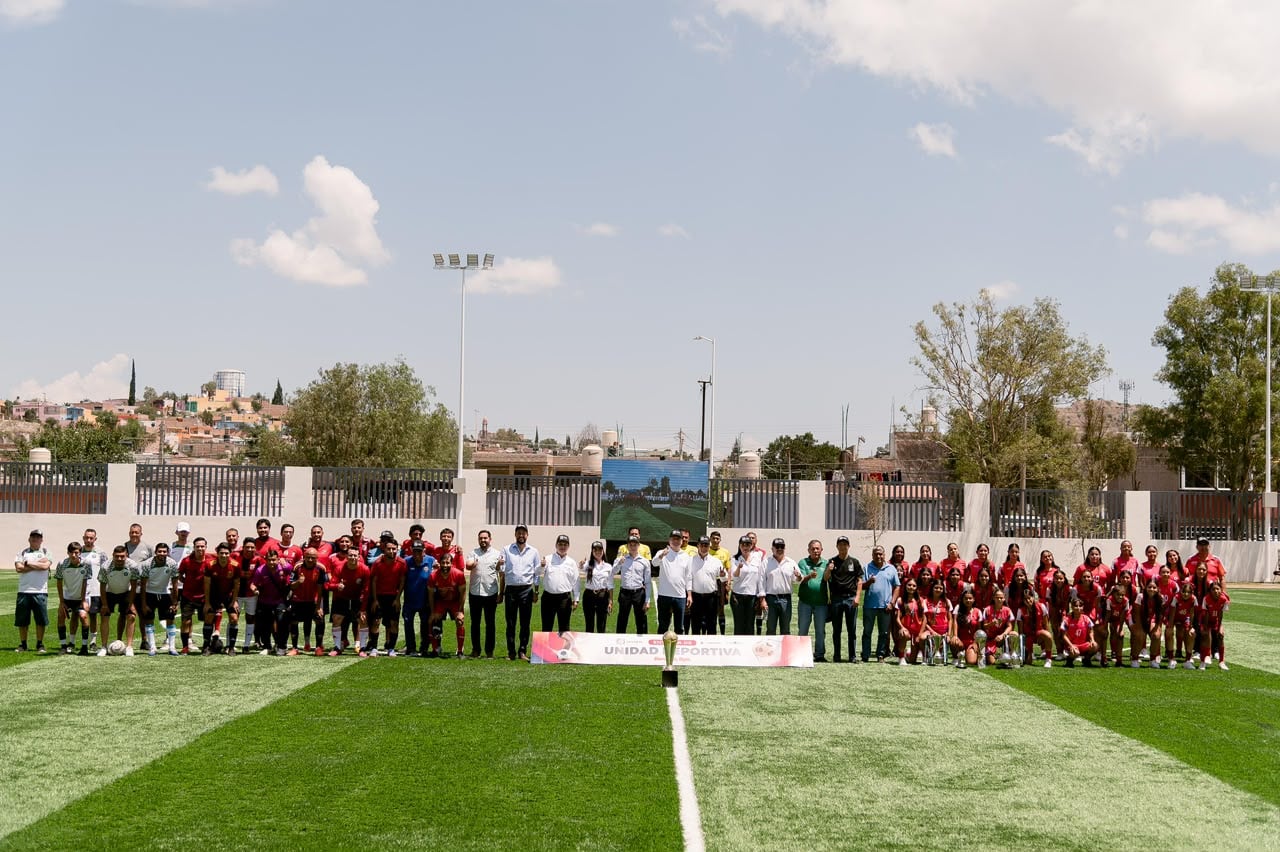 Durango inaugura la Unidad Deportiva Estación Central con inversión de 54 mdp.
