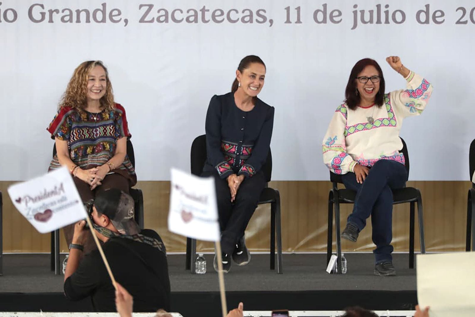 Leticia Ramírez destaca avances de la Pensión Mujeres Bienestar en Zacatecas