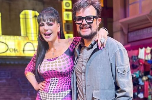 Maribel Guardia y Aleks Syntek