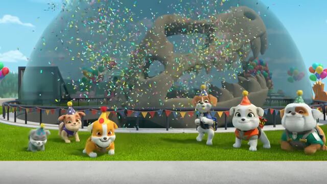 Paw Patrol por el Día Nacional de Regalar