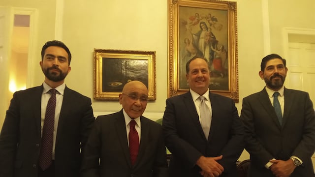 Agustín García, Sergio Ley, Francisco Suárez, Darío Ochoa