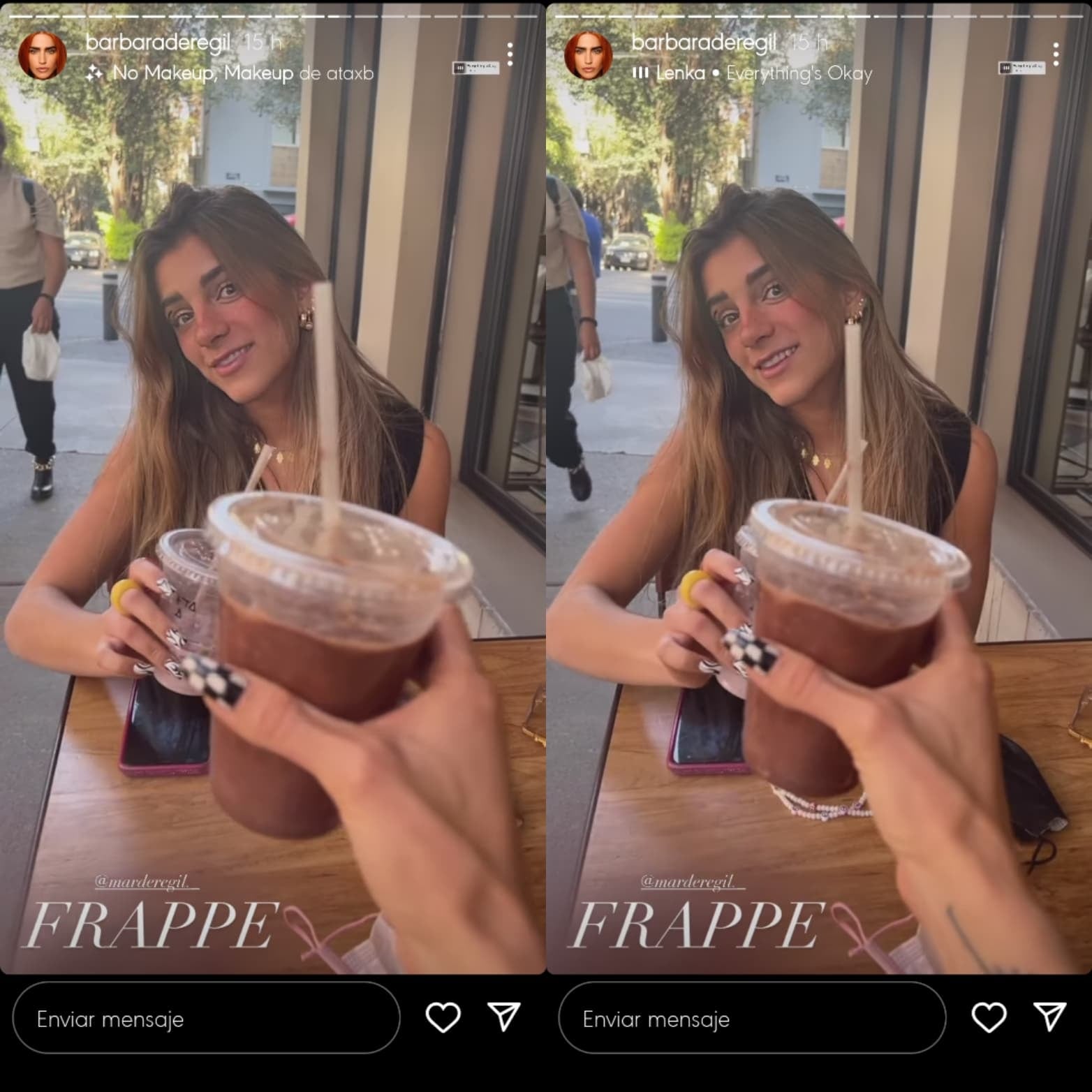 Bárbara de Regil comparte todo lo que consume en una comida.