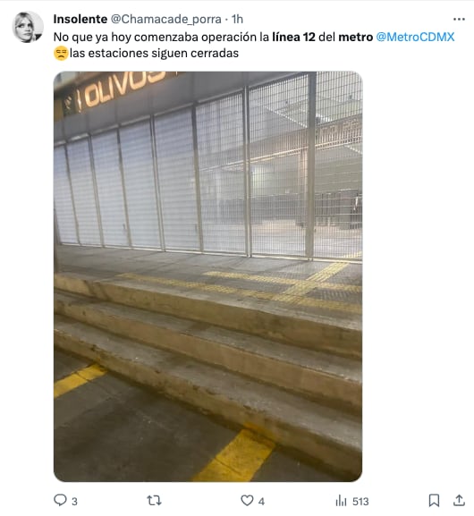 Vecinos de Tláhuac encuentran cerrada la Línea 12