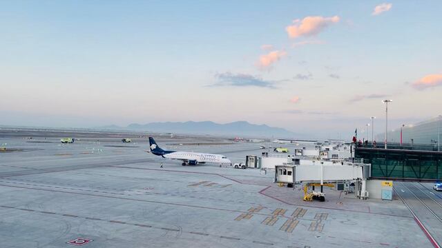 Aeromexico estrenó el AIFA - Aeropuerto Felipe Ángeles-, con un vuelo a Tabasco