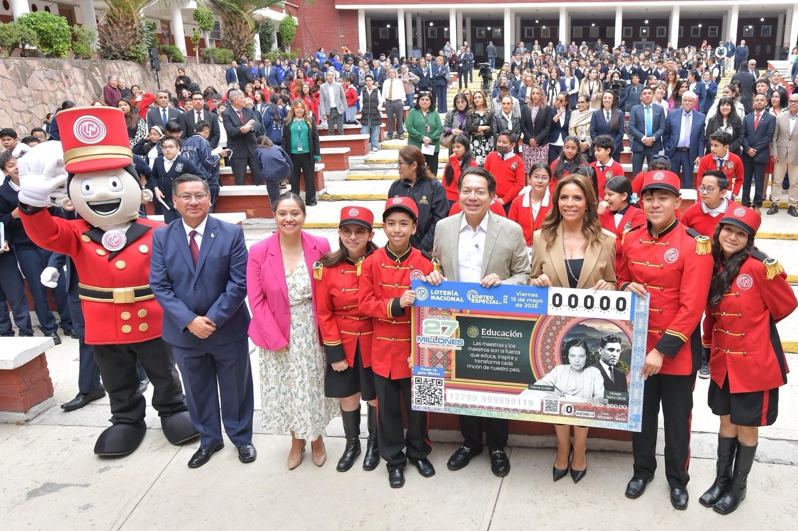 El Sorteo Especial No. 312 reconocerá la labor de maestras y maestros de México.