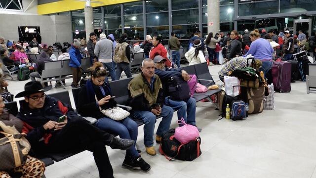 Central de camiones en Monterrey