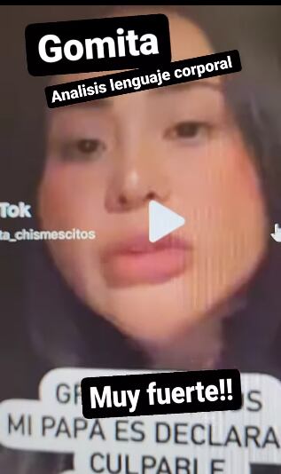 Maryfer Centeno analiza a Gomita