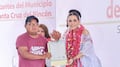 Evelyn Salgado Pineda destaca avances y bienestar en Santa Cruz del Rincón