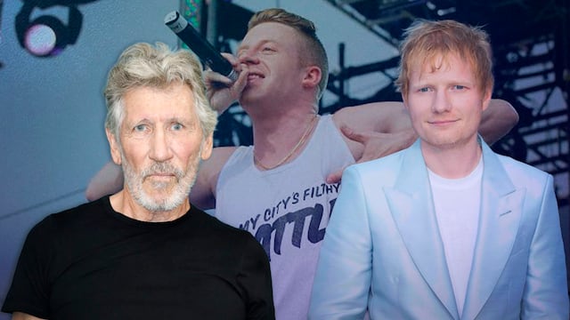 Roger Waters manda mensaje a Ed Sheeran tras sacar a Macklemore de su tour.