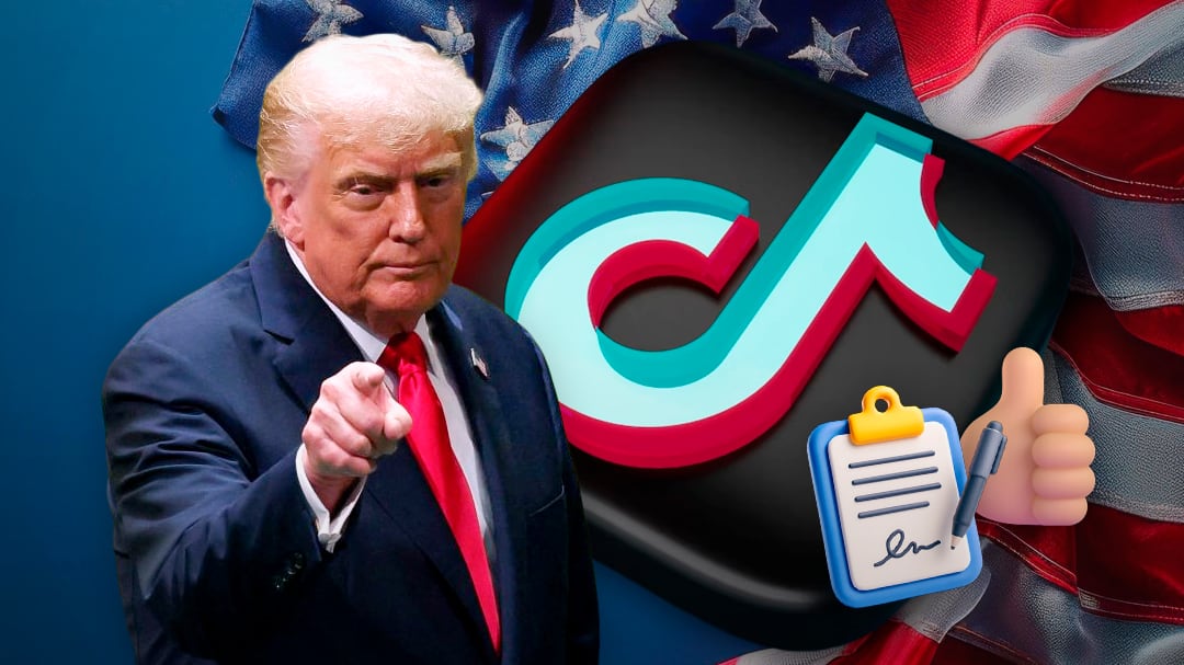 Donald Trump firma orden ejecutiva para proteger a TikTok en Estados Unidos