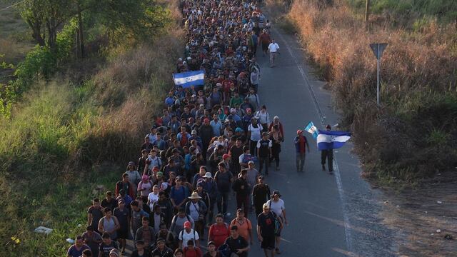 Caravana en enero de 2020