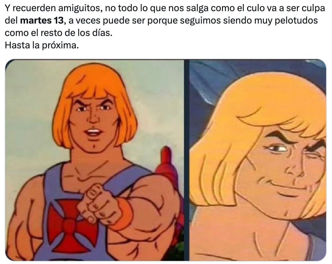 Memes del martes 13