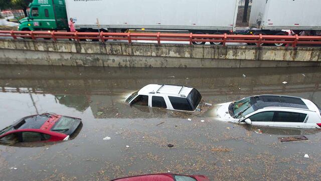 Las lluvias dejaron importantes inundaciones.