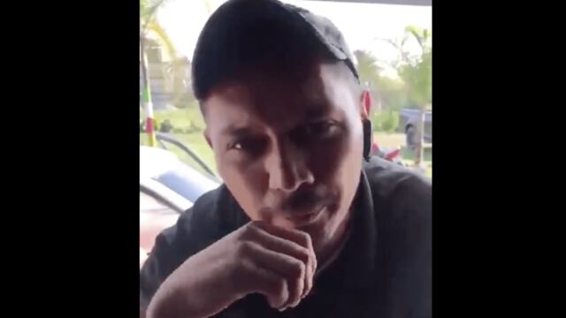 El sujeto amenazó al comerciante que le advirtió que lo denunciaría.