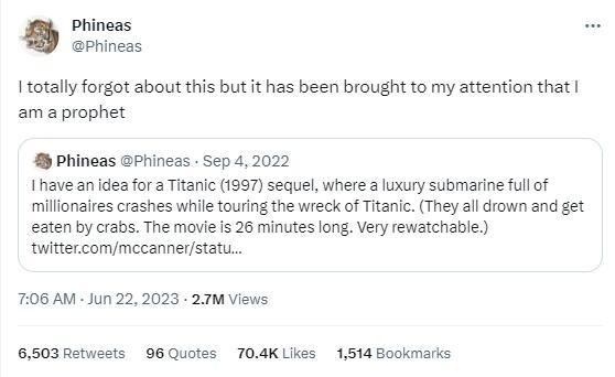 Submarino turístico Titán
