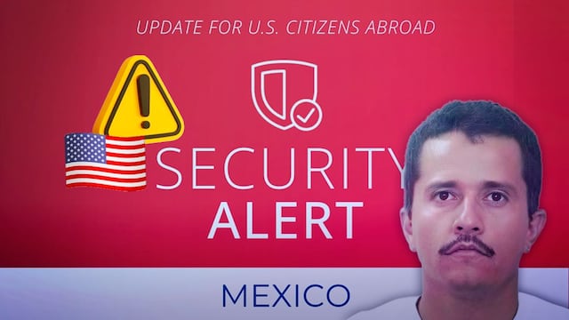 Estados Unidos alertó por violencia en 9 estados tras muerte de El Mencho