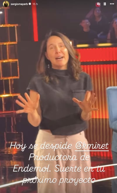 Kirén Miret se despide de la producción de La Casa de los Famosos All Stars