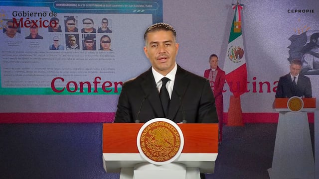 Harfuch destaca las detenciones clave de los más de 67 mil capturados con Sheinbaum