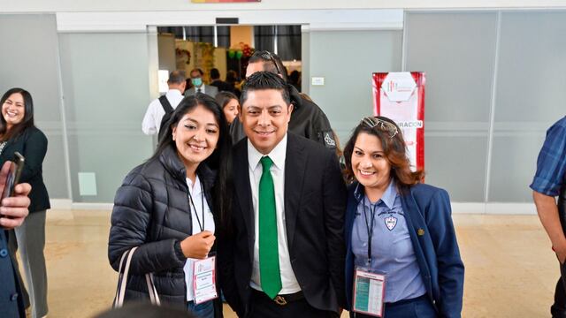 Ricardo Gallardo Cardona, gobernador del estado de San Luis Potosí, inauguró la Expo Ciencias 2022