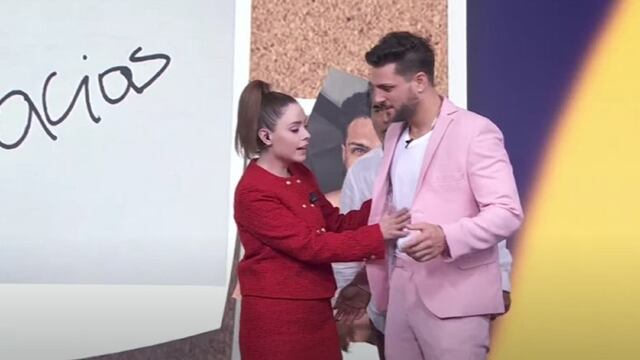 Maryfer Centeno y Nicola Porcella